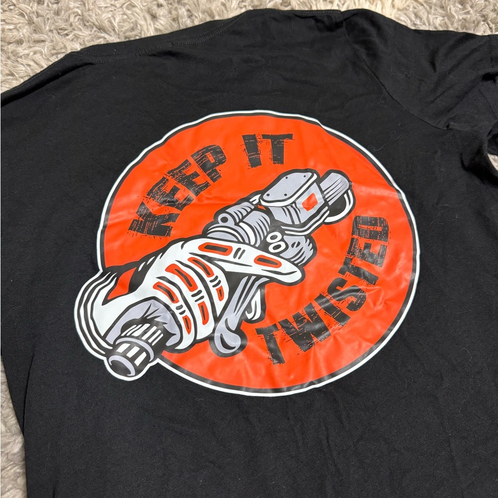 Keep It Twisted - Black Graphic Tee